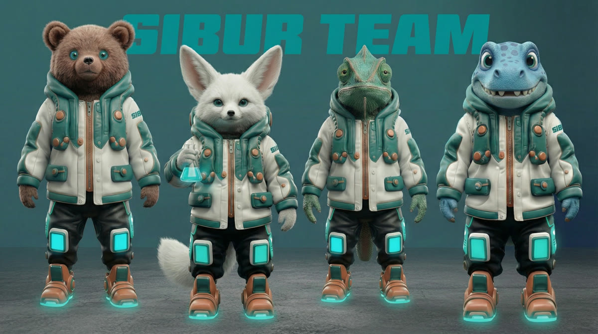 CLYOVO маскот × СИБУР